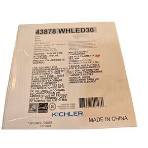 Kichler WHLED30 LED Recessed Ceiling Light Fixture 43878